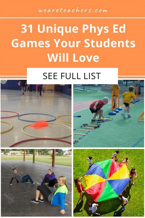 60 Elementary PE Games Your Students Will Love.